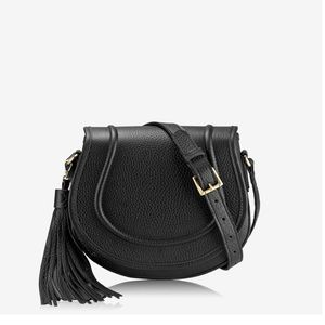 Gigi New York Jenni Saddle Bag Black